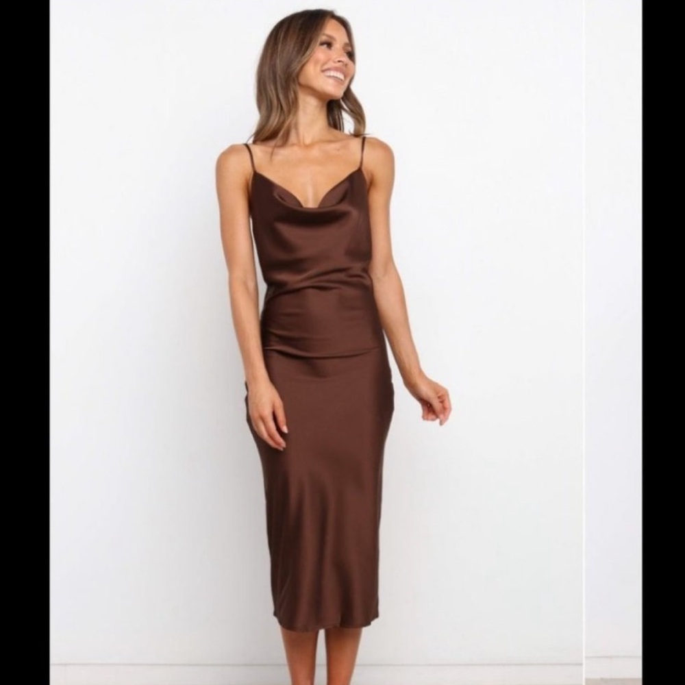 Petal & Pup Persia Dress NWT size 6 brown